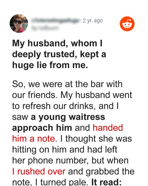 I thought my husband was cheating on me, but it turned out to be much ...